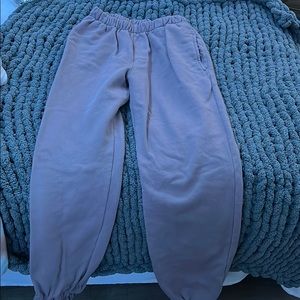 Brandy Melville Rosa Sweatpants Mauve